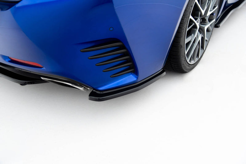 Maxton side splitters til Lexus Rc Mk1 – blank sort – billede 1 af 6