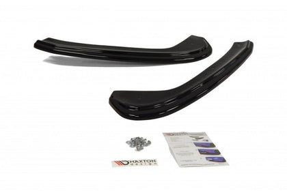 Maxton Rear Side Splitters Maserati Granturismo 2007-2011 - Gloss Black