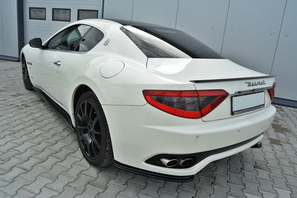 Maxton Rear Side Splitters Maserati Granturismo 2007-2011 - Gloss Black