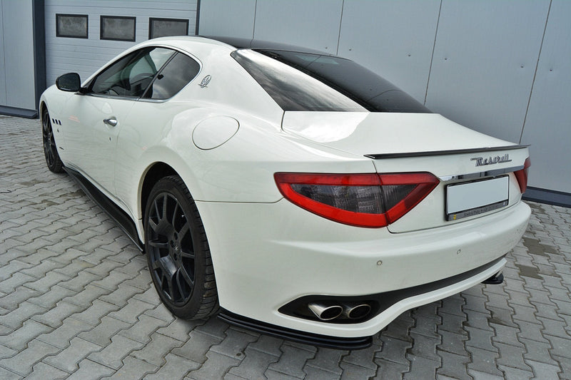 Maxton Rear Side Splitters Maserati Granturismo 2007-2011 - Gloss Black