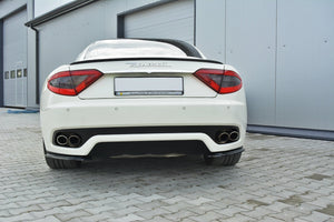 Maxton Rear Side Splitters Maserati Granturismo 2007-2011 - Gloss Black