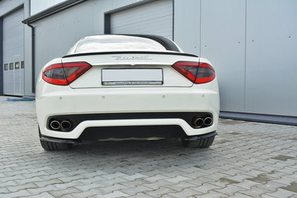 Maxton Rear Side Splitters Maserati Granturismo 2007-2011 - Gloss Black
