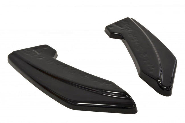 Maxton side splitters til Mazda 3 Mk2 MPS – blank sort – billede 2 af 2