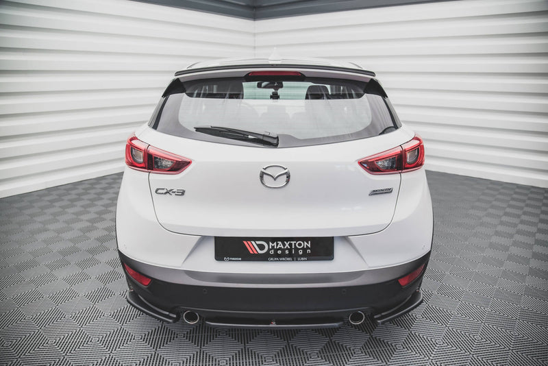 Maxton side splitters til Mazda CX-3 – blank sort – billede 2 af 4