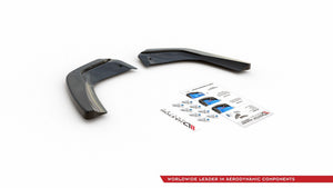 Maxton side splitters til Mercedes A35 AMG Aero Hatchback W177 – blank sort – billede 6 af 6