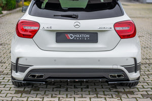 Maxton side splitters til Mercedes A45 AMG W176 – blank sort – billede 2 af 6