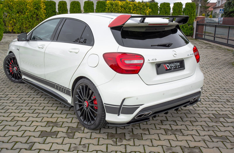 Maxton side splitters til Mercedes A45 AMG W176 – blank sort – billede 1 af 6
