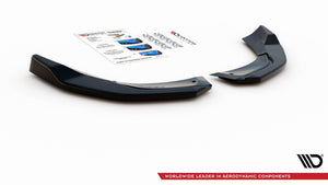 Maxton side splitters til Mercedes-AMG A 45 S Aero Pack W177 – blank sort – billede 5 af 6