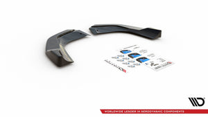 Maxton side splitters til Mercedes-AMG A 45 S Aero Pack W177 – blank sort – billede 6 af 6