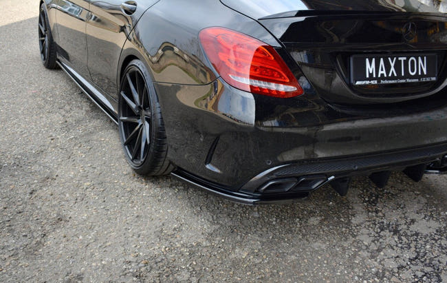 Maxton side splitters til Mercedes-AMG C 43 W205 – blank sort – billede 1 af 5