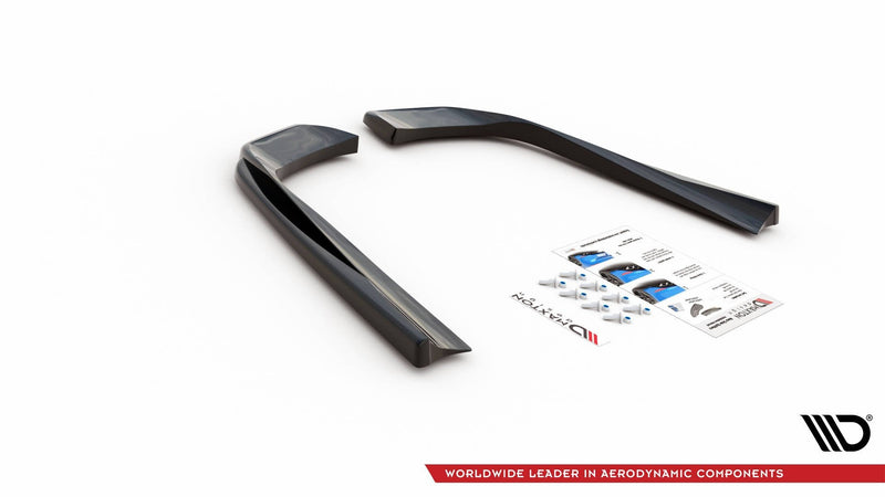 Maxton side splitters til Mercedes-AMG E53 Coupe C238 / Cabriolet A238 – blank sort – billede 4 af 4