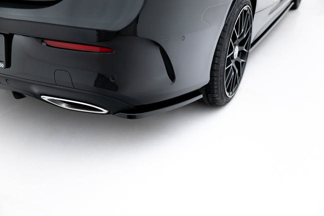 Maxton side splitters til Mercedes- Benz C Coupe AMG-Line C205 – blank sort – billede 1 af 5