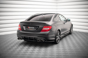 Maxton side splitters til Mercedes-Benz C Coupe / Sedan / Estate AMG-Line C204 / W204 Facelift / S204 Facelift – blank sort – billede 2 af 5