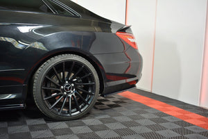 Maxton side splitters til Mercedes-Benz E-Class W207 Coupe AMG-Line – blank sort – billede 2 af 6
