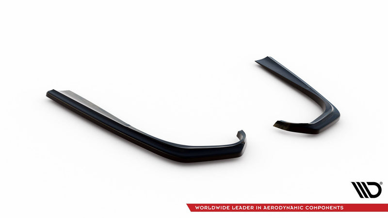 Maxton side splitters til Mercedes-Benz E-Class W213 Coupe(C238) / Cabriolet (A238) AMG-Line – blank sort – billede 6 af 7