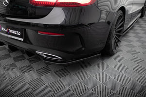 Maxton side splitters til Mercedes-Benz E-Class W213 Coupe(C238) / Cabriolet (A238) AMG-Line – blank sort – billede 1 af 7