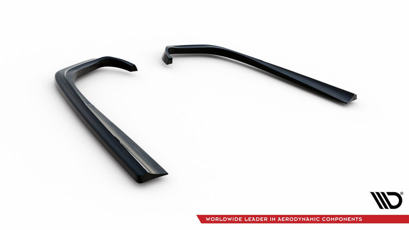 Maxton side splitters til Mercedes-Benz E-Class W213 Coupe(C238) / Cabriolet (A238) AMG-Line – blank sort – billede 7 af 7