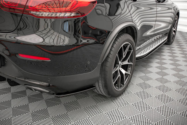 Maxton side splitters til Mercedes-Benz GLC Coupe AMG-Line C253 Facelift – blank sort – billede 1 af 4