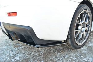 Maxton side splitters til Mitsubishi Lancer Evo X – blank sort – billede 2 af 6