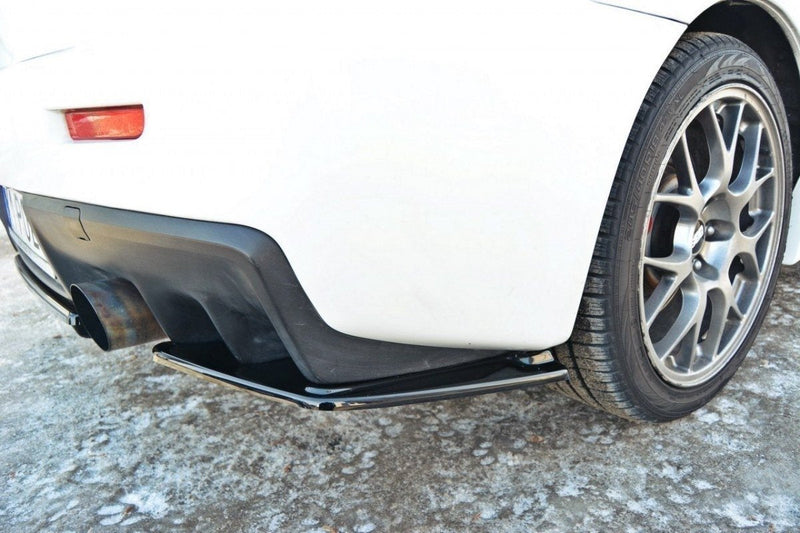 Maxton side splitters til Mitsubishi Lancer Evo X – blank sort – billede 2 af 6