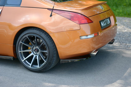 Maxton side splitters til Nissan 350Z – blank sort – billede 3 af 5