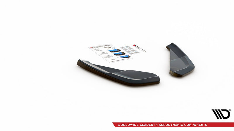 Maxton side splitters til Nissan 370Z Nismo Facelift – blank sort – billede 4 af 5