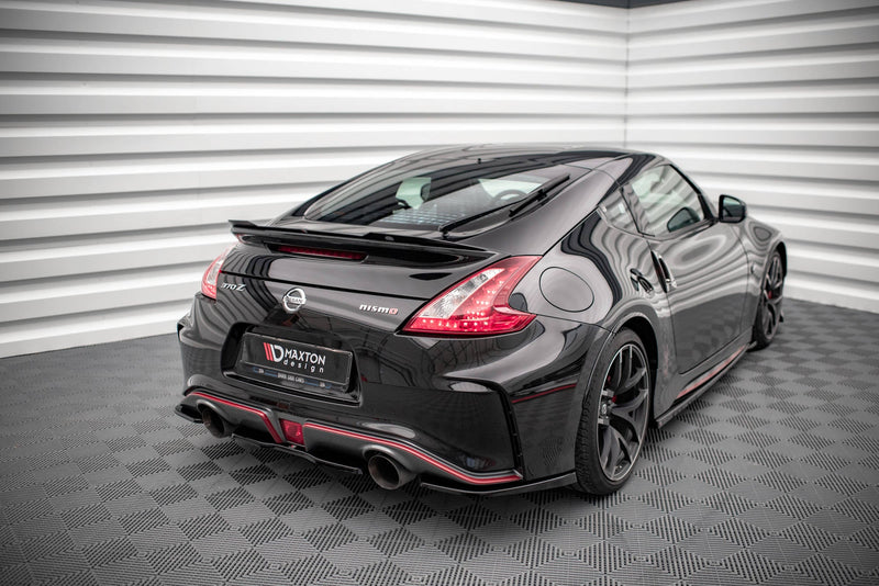 Maxton side splitters til Nissan 370Z Nismo Facelift – blank sort – billede 2 af 5