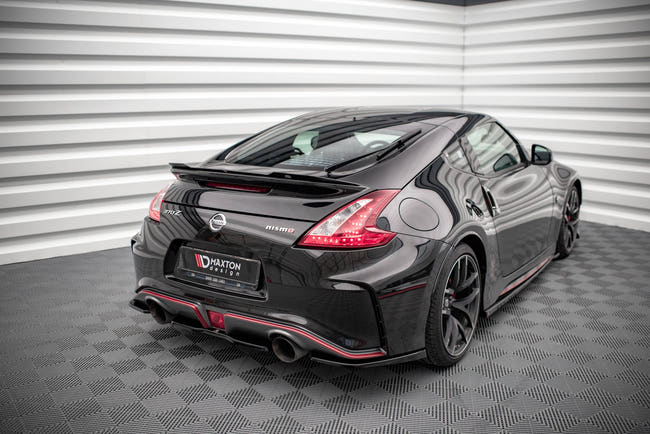 Maxton side splitters til Nissan 370Z Nismo Facelift – blank sort – billede 2 af 5