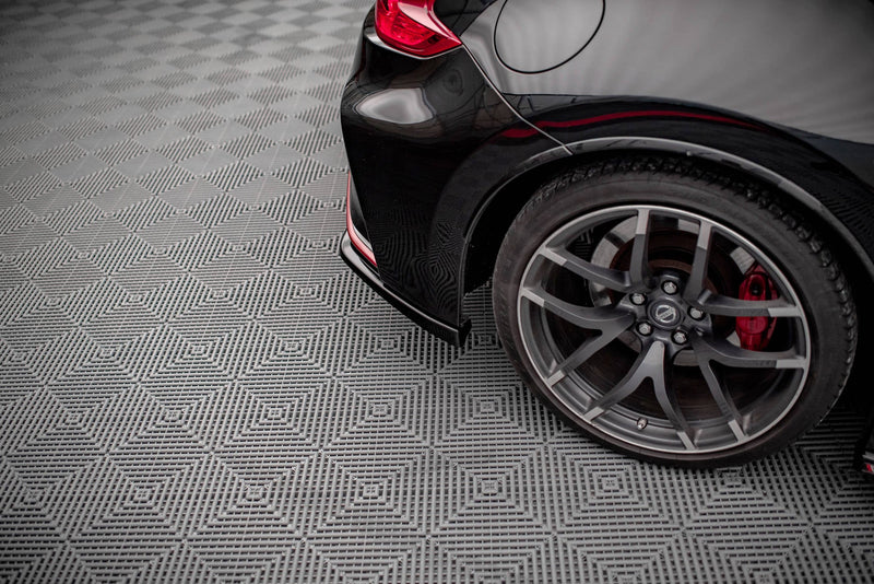 Maxton side splitters til Nissan 370Z Nismo Facelift – blank sort – billede 3 af 5