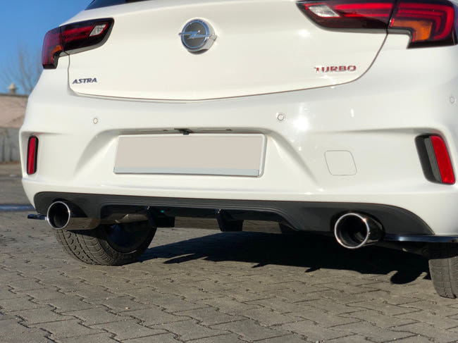 Maxton side splitters til Opel Astra K OPC-LINE – blank sort – billede 2 af 4