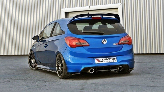 Maxton side splitters til Opel Corsa E OPC / VXR – blank sort – billede 1 af 3