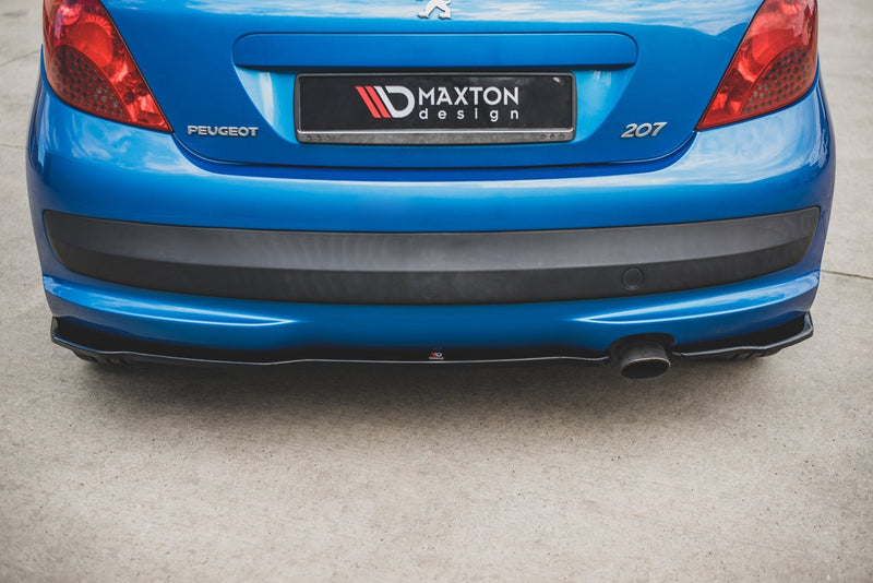 Maxton side splitters til Peugeot 207 Sport – blank sort – billede 2 af 4