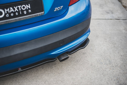 Maxton side splitters til Peugeot 207 Sport – blank sort – billede 3 af 4