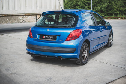 Maxton side splitters til Peugeot 207 Sport – blank sort – billede 4 af 4