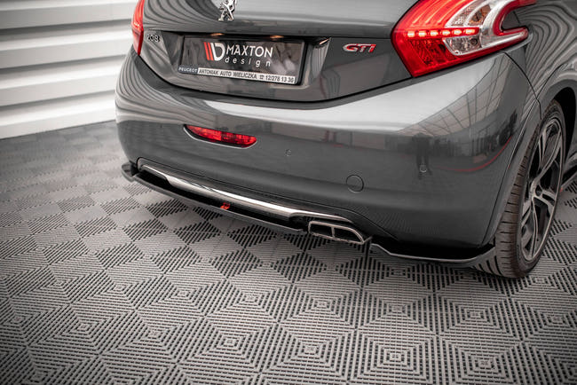 Maxton side splitters til Peugeot 208 GTi Mk1 – blank sort – billede 1 af 5