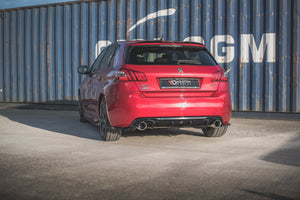 Maxton side splitters til Peugeot 308 GT Mk2 Facelift – blank sort – billede 2 af 6