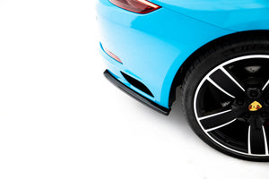 Maxton side splitters til Porsche 911 Carrera 991 Facelift – blank sort – billede 3 af 5