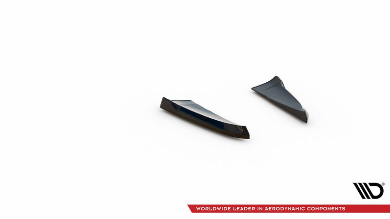 Maxton side splitters til Porsche Cayenne Turbo / Standard Mk2 – blank sort – billede 4 af 5