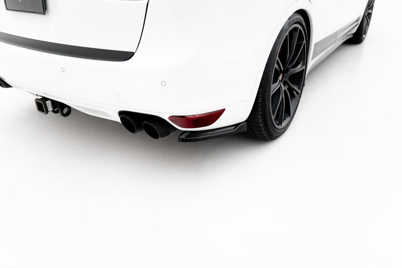 Maxton side splitters til Porsche Cayenne Turbo / Standard Mk2 – blank sort – billede 1 af 5