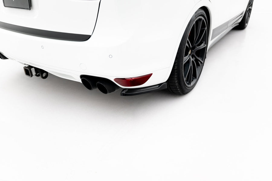 Maxton side splitters til Porsche Cayenne Turbo / Standard Mk2 – blank sort – billede 1 af 5