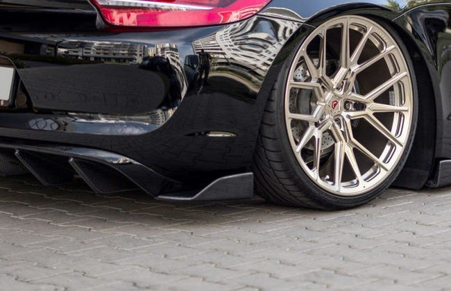 Maxton side splitters til Porsche Cayman Mk2 981C – billede 1 af 3