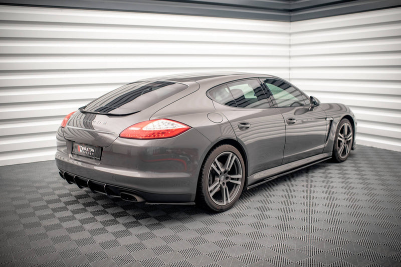 Maxton side splitters til Porsche Panamera / Panamera Diesel 970 – blank sort – billede 1 af 4