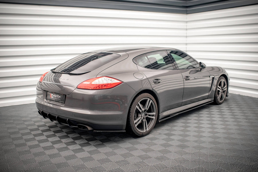 Maxton side splitters til Porsche Panamera / Panamera Diesel 970 – blank sort – billede 1 af 4
