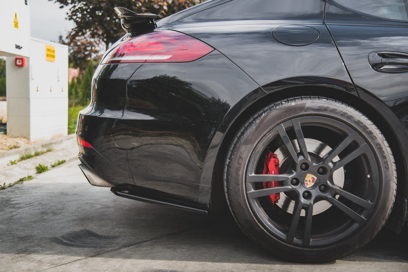 Maxton side splitters til Porsche Panamera Turbo 970 Facelift – blank sort – billede 3 af 6