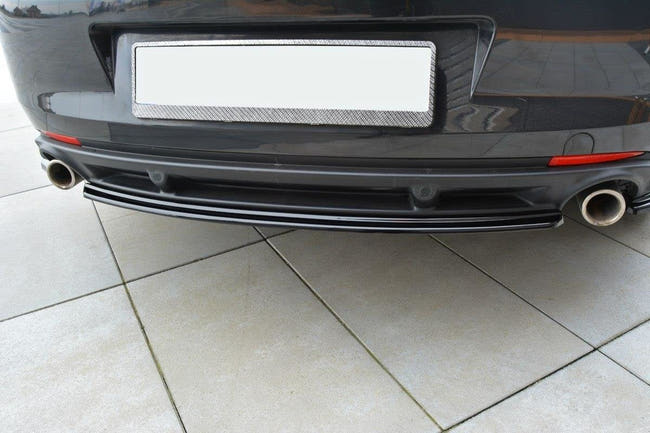 Maxton side splitters til Renault Laguna mk 3 Coupe – blank sort – billede 2 af 7