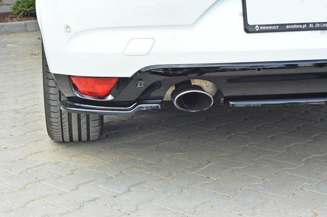 Maxton side splitters til Renault Megane Mk4 Hatchback – blank sort – billede 2 af 6
