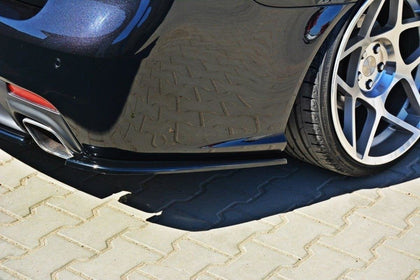 Maxton Rear Side Splitters Saab 9-3 Turbo X - Gloss Black