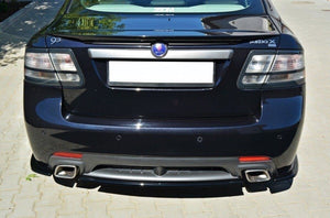 Maxton Rear Side Splitters Saab 9-3 Turbo X - Gloss Black