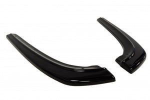 Maxton Rear Side Splitters Saab 9-3 Turbo X - Gloss Black
