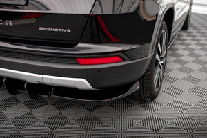 Maxton Rear Side Splitters Seat Ateca Mk1 - Gloss Black